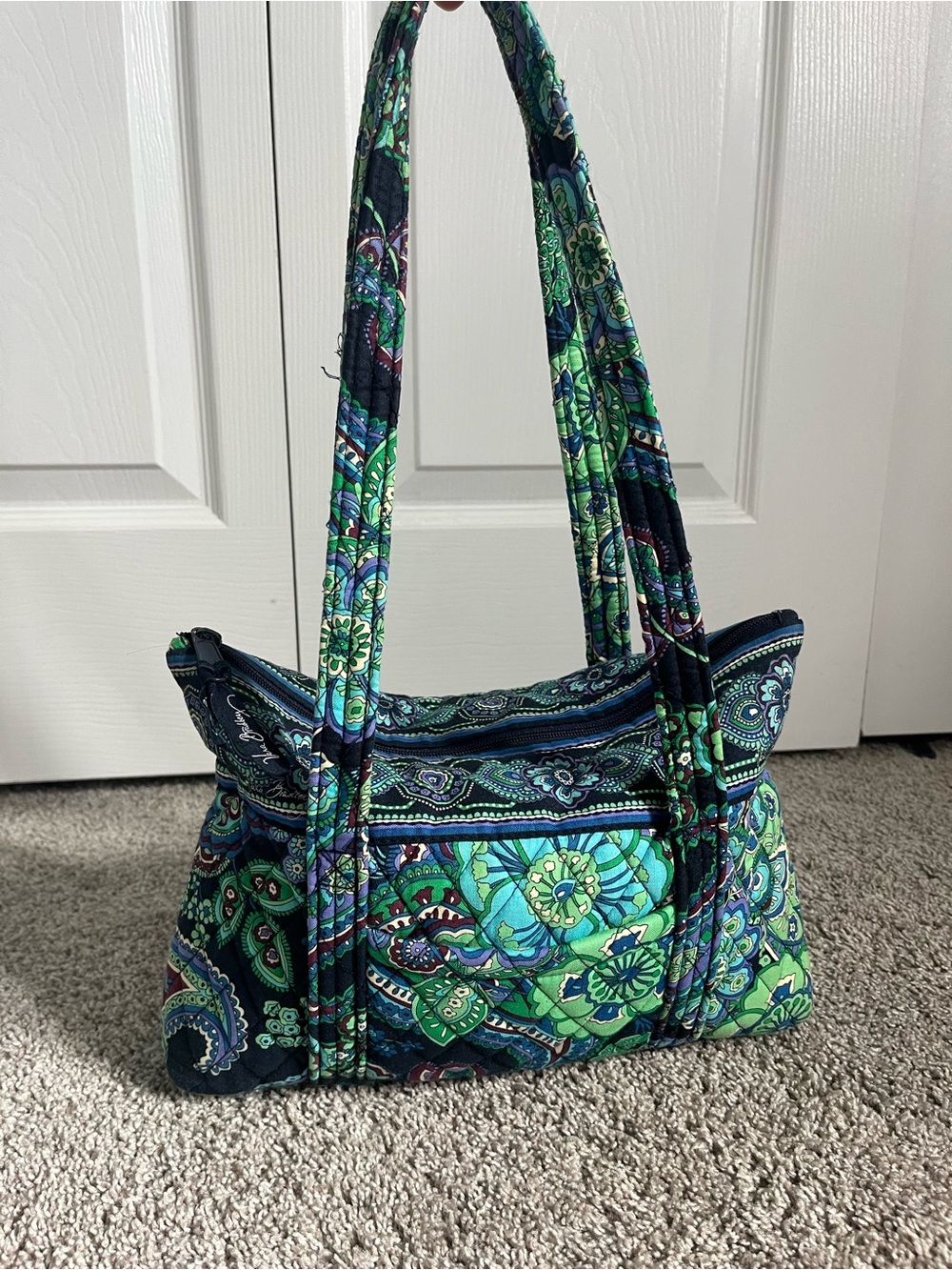 Vera Bradley Blue Rhapsody Tote Shoulder Bag